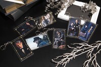 F賞のアクリルキーホルダーイメージ（全17種）。