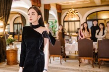 中国ドラマ「キミに恋々（れんれん）！」より、グーリーナーザー（古力娜扎）演じるソン・シンチェン。