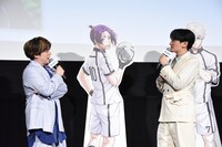 左から内田雄馬、島崎信長。