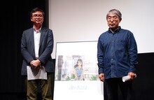 「海がきこえる」ティーチインの様子。左からプロデューサーの高橋望、監督を務めた望月智充。