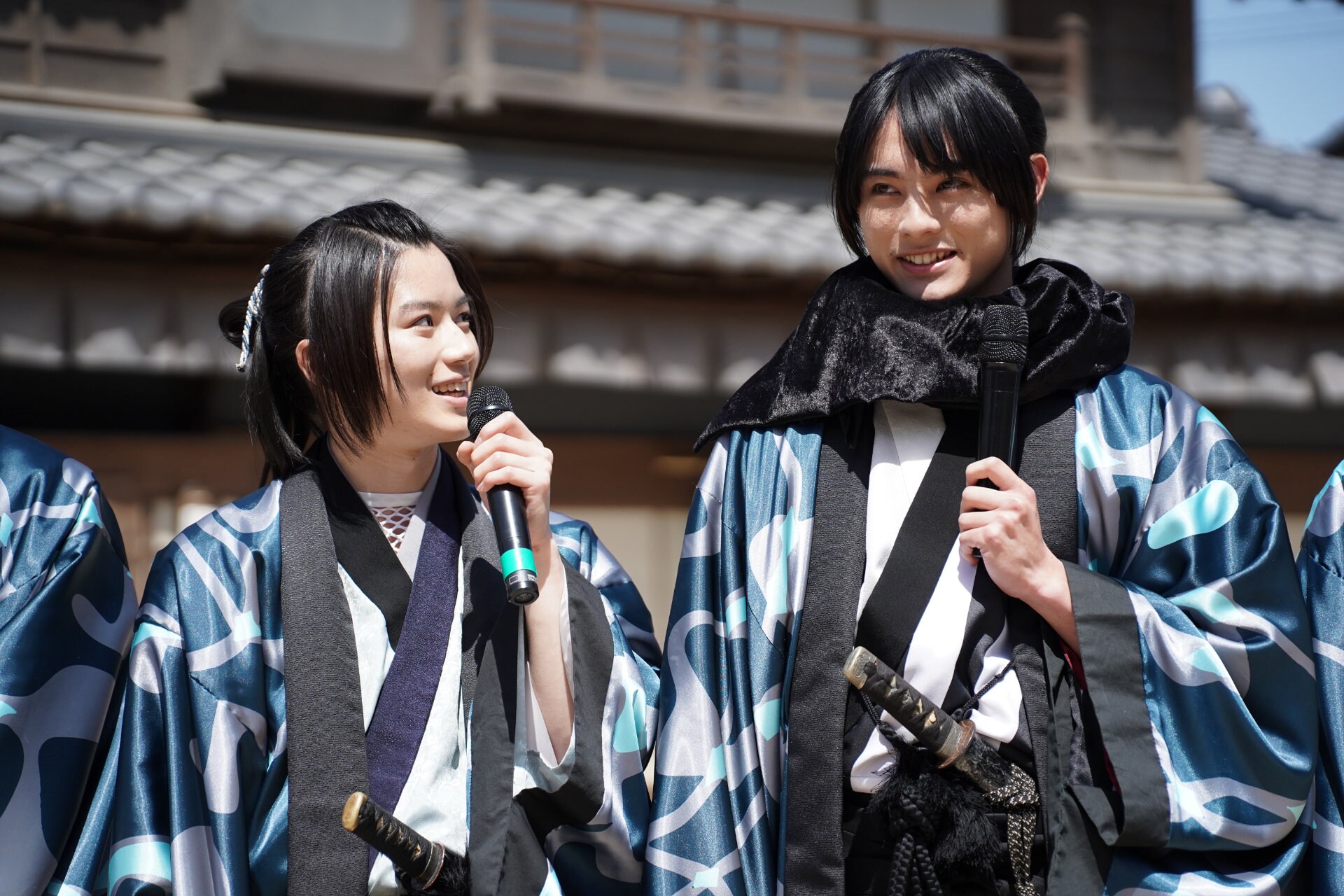 ドラマ「君とゆきて咲く」キャストの前田拳太郎、奥智哉ら京都に集結