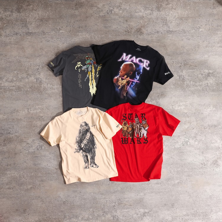 スター・ウォーズ」イウォーク、チューバッカらのTシャツがBAITで販売 