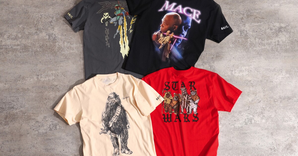 スター・ウォーズ」イウォーク、チューバッカらのTシャツがBAITで販売 