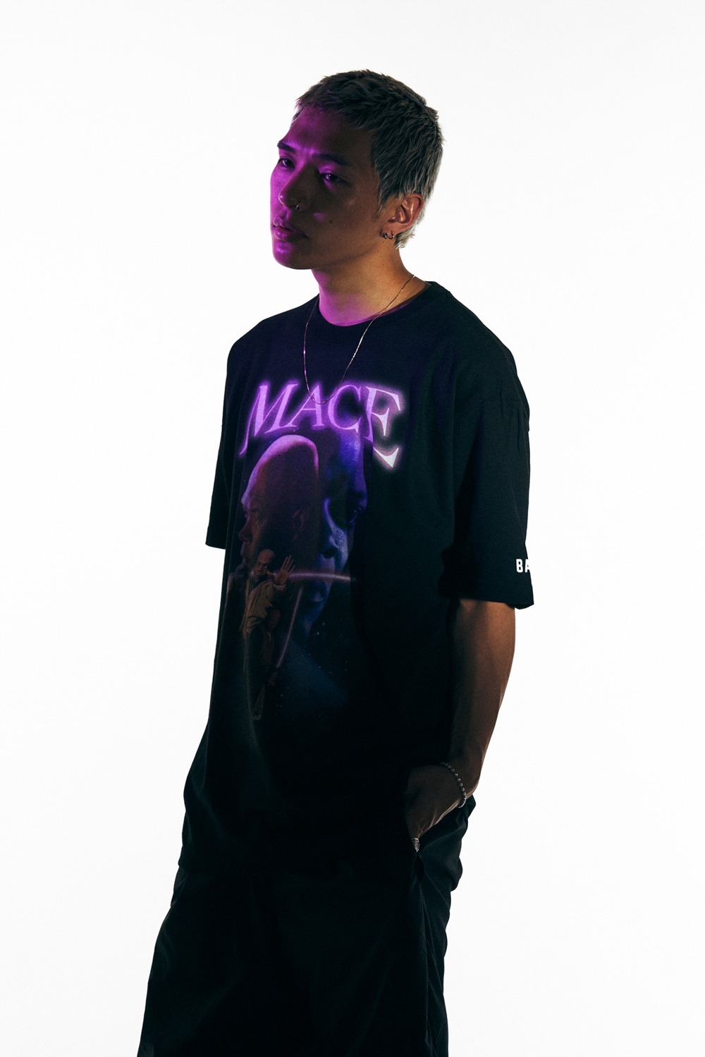 MACE WINDU / TEEの着用イメージ。