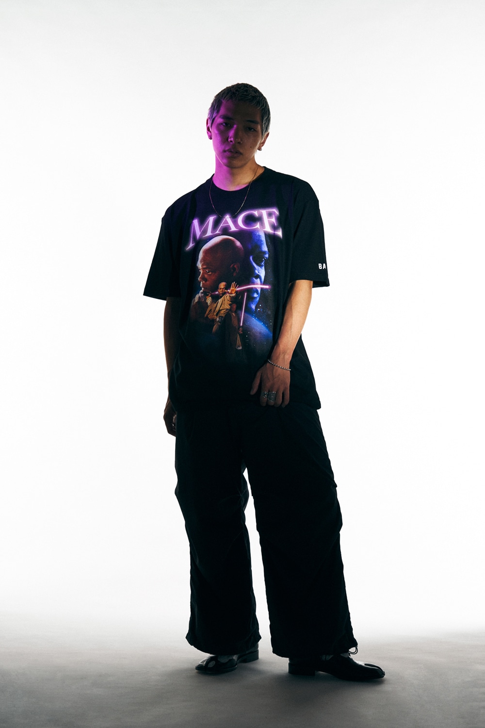 MACE WINDU / TEEの着用イメージ。