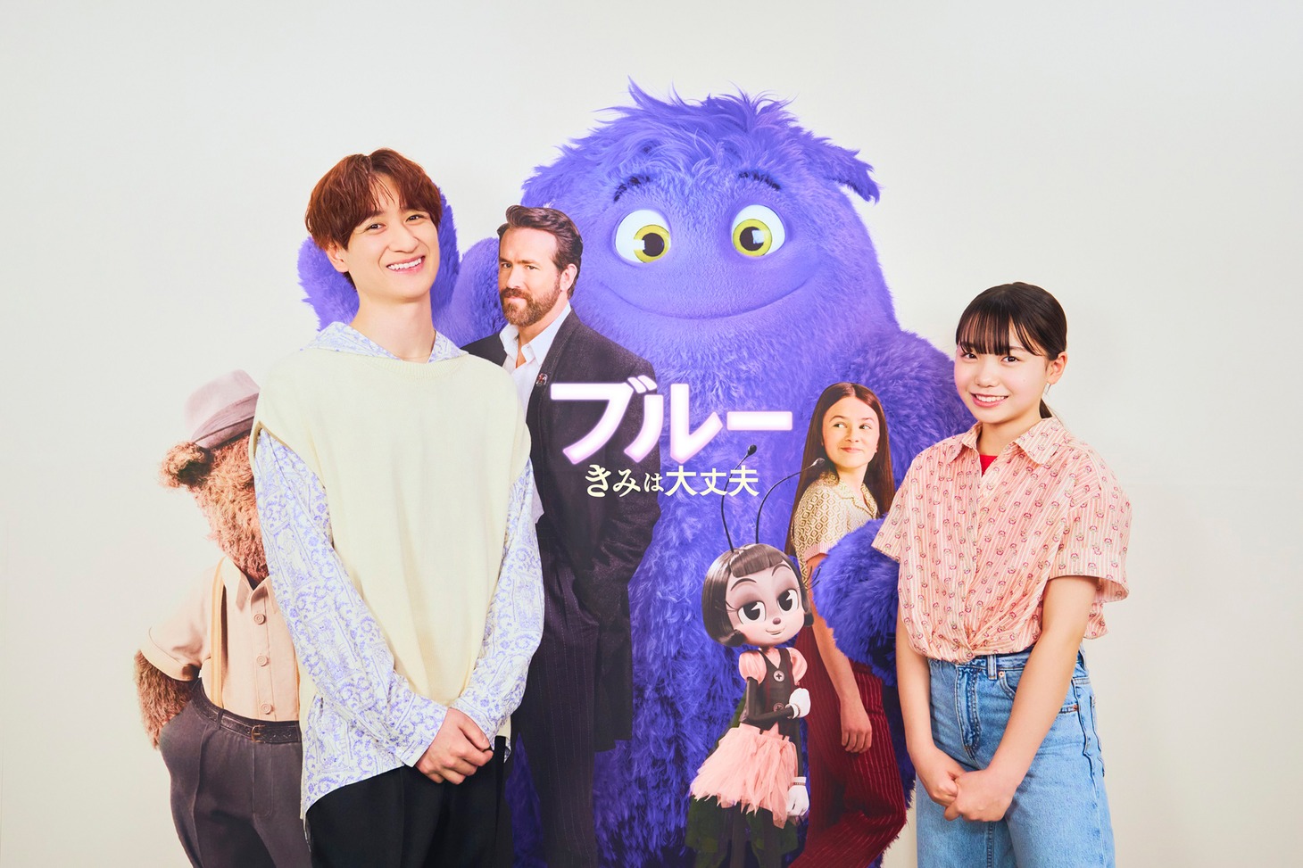 左から宮田俊哉、稲垣来泉。