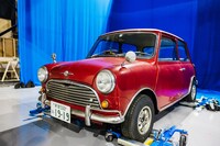 Netflix映画「シティーハンター」のミニクーパー。