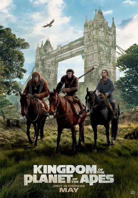 「猿の惑星／キングダム」特別ビジュアル（イギリスver.）