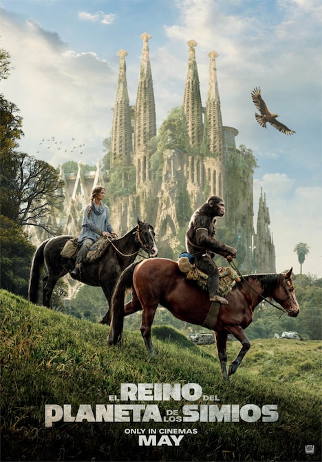 「猿の惑星／キングダム」特別ビジュアル（スペインver.）