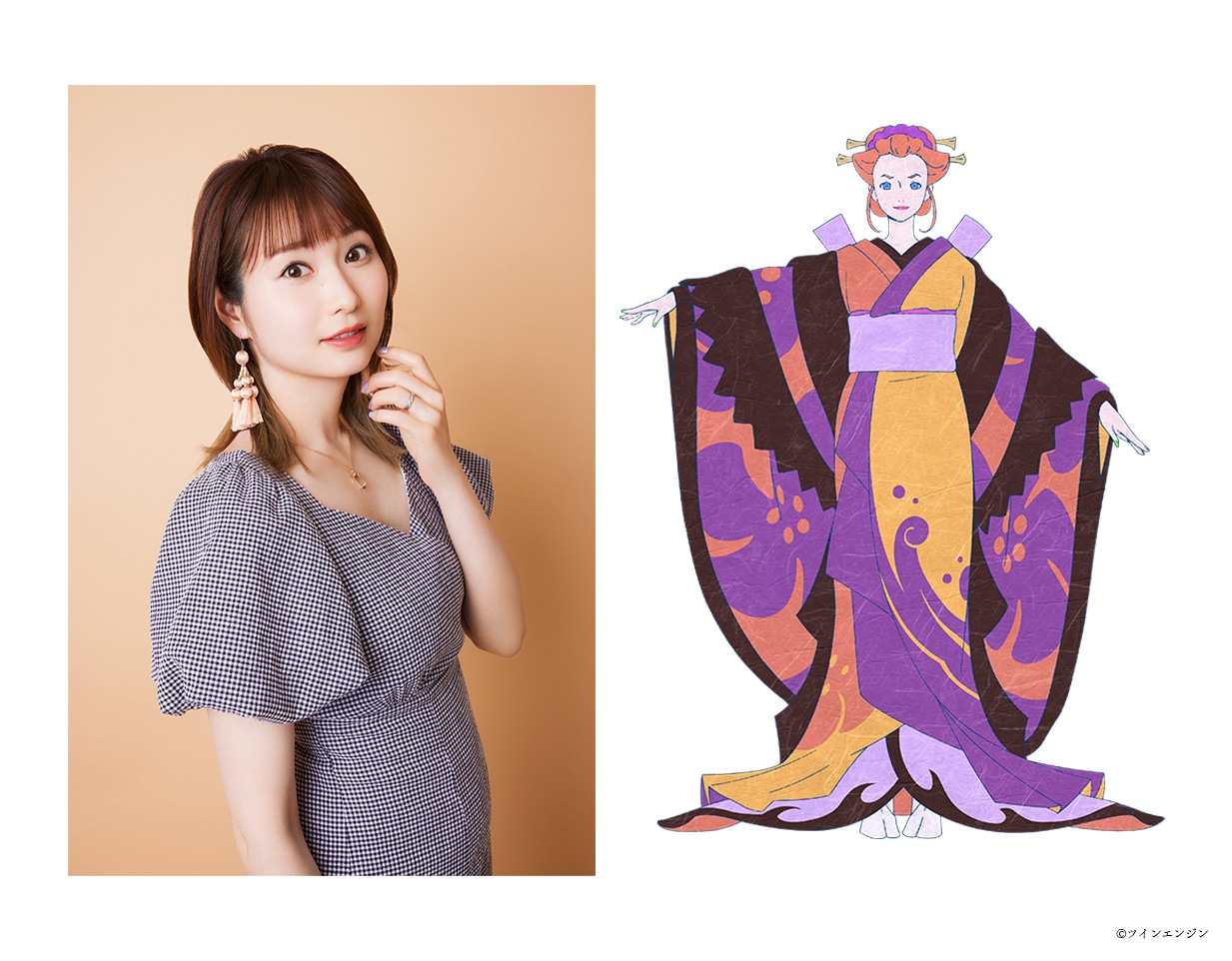 左から戸松遥、大友ボタン。