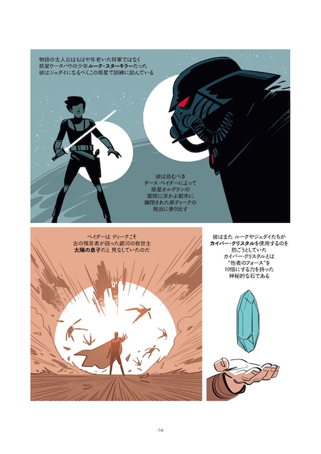 「ルーカス・ウォーズ」中面