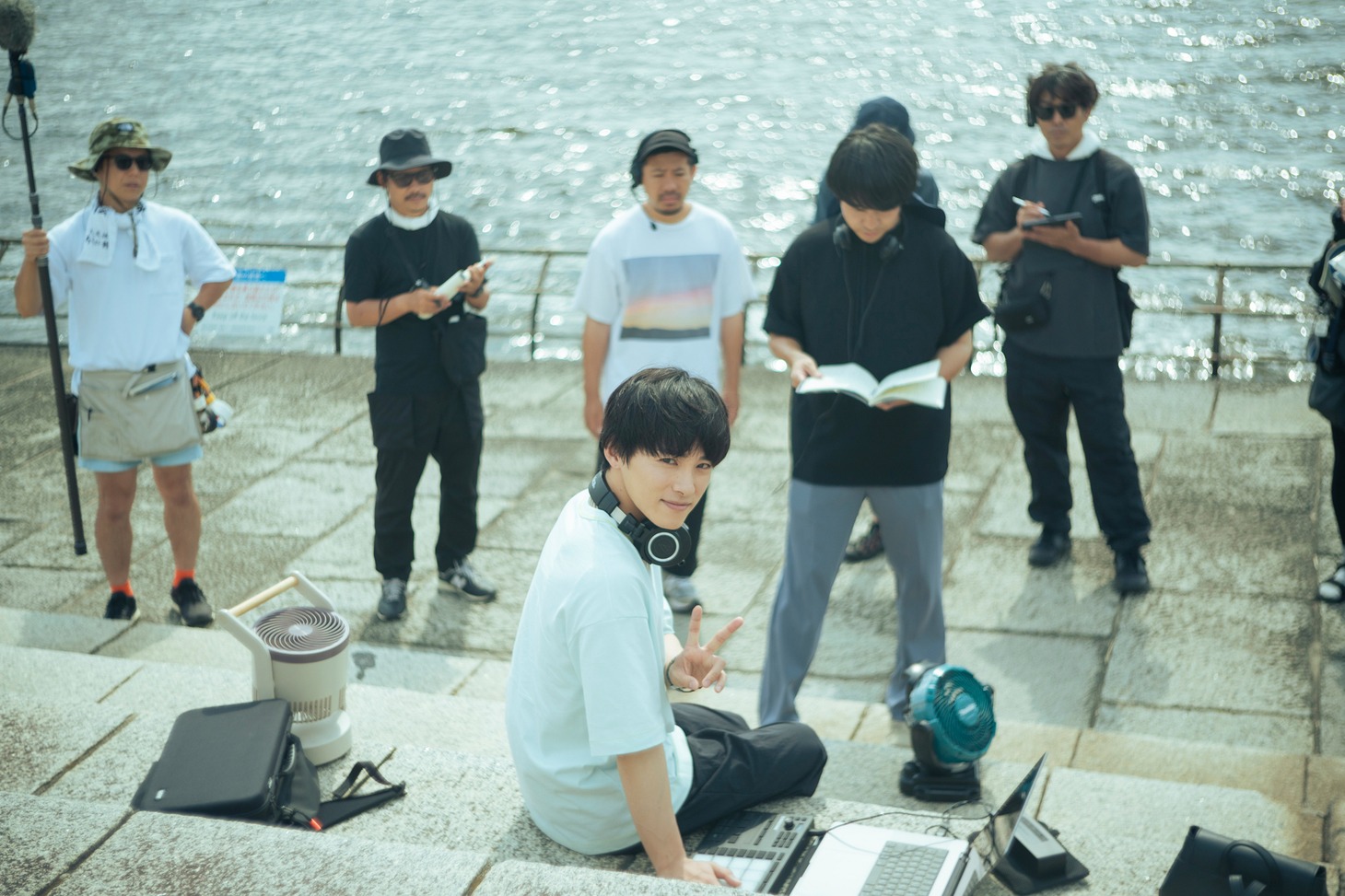 「バジーノイズ」メイキング写真