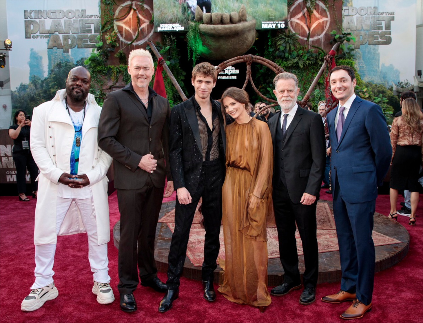 「猿の惑星／キングダム」ワールドプレミアの様子。