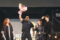 左からLiLiCo、ジェイソン・モモア、山本彩、斎藤工。