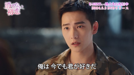 中国ドラマ「消せない初恋」スペシャルPVより、ヤン・ヤン(楊洋)演じるソン・イエン。