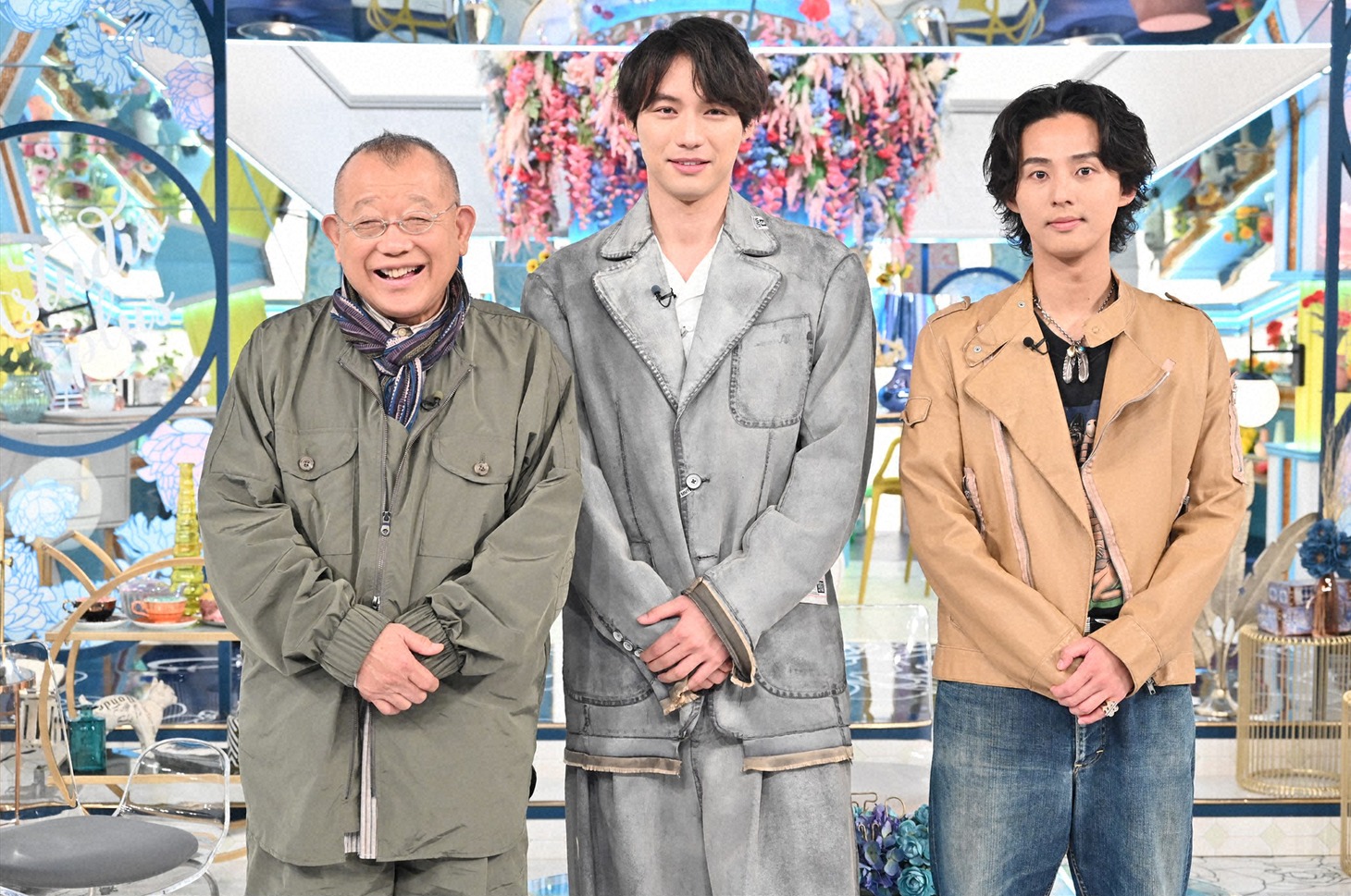 左から笑福亭鶴瓶、福士蒼汰、藤ヶ谷太輔。(c)TBS