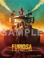 「マッドマックス：フュリオサ」入場者プレゼントのスペシャルアート・ステッカー第1弾。