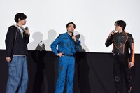 左から戸塚有輝、蕨野友也、松本大輝。