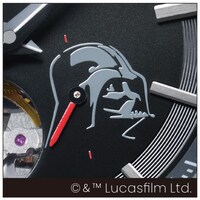 「シチズンコレクション メカニカル『ダース・ベイダー』限定モデル」より、小秒針部分のダース・ベイダー。