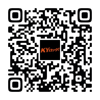 「KYロック！」クラウドファウンディングのQRコード。