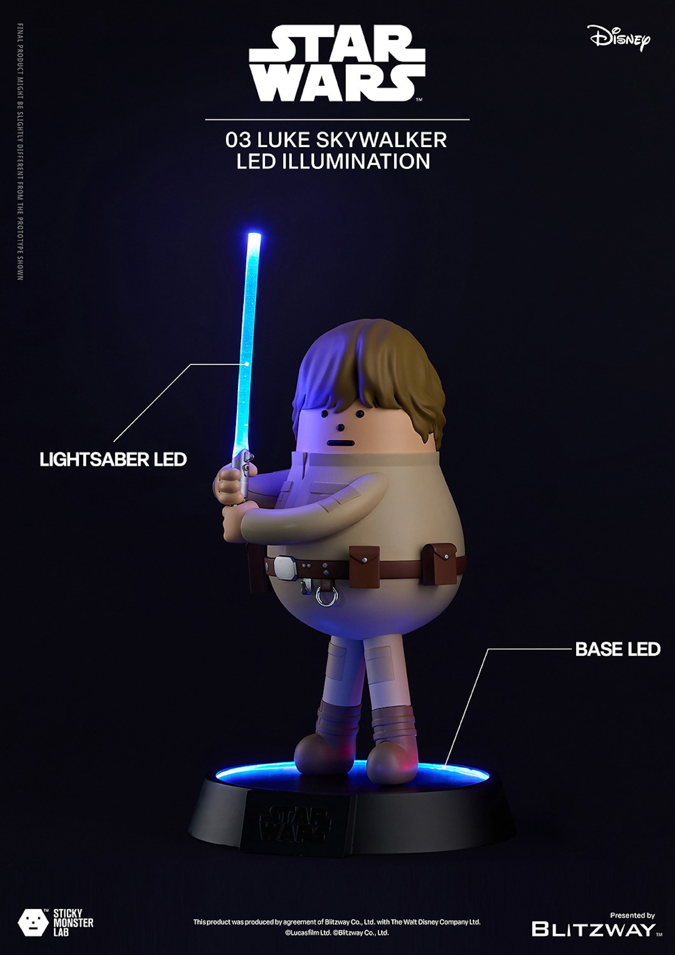 SML STAR WARS 03 LUKE SKYWALKER（税込1万3200円）