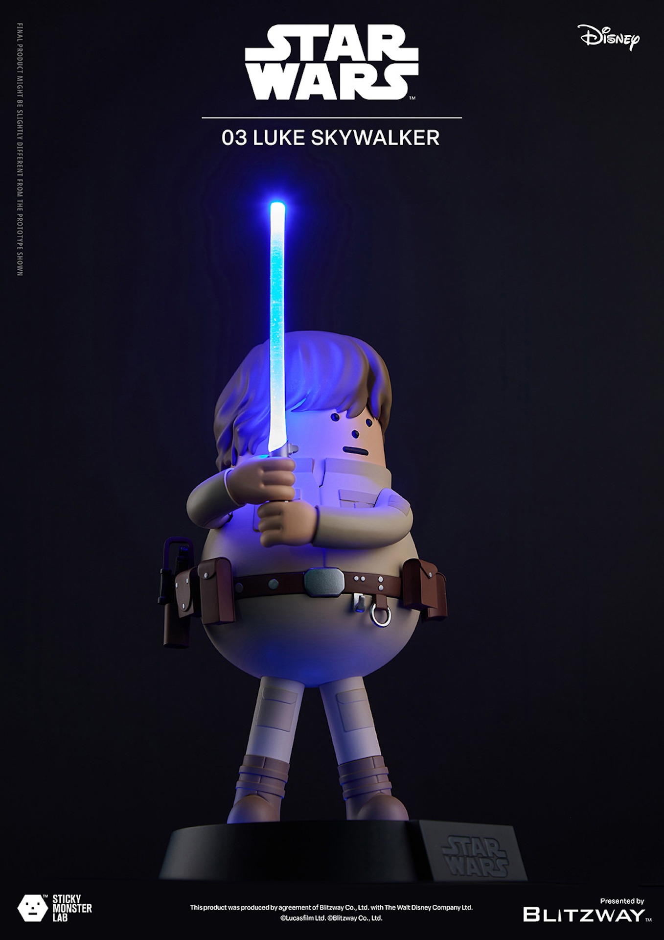 SML STAR WARS 03 LUKE SKYWALKER（税込1万3200円）