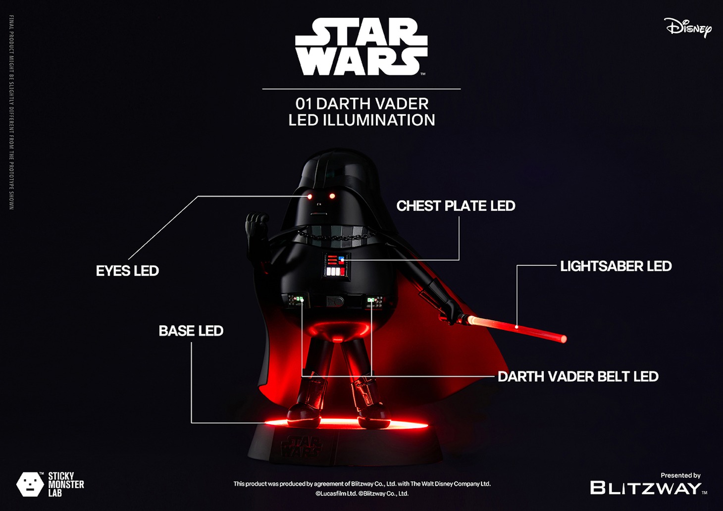 SML STAR WARS 01 DARTH VADER（税込1万3200円）