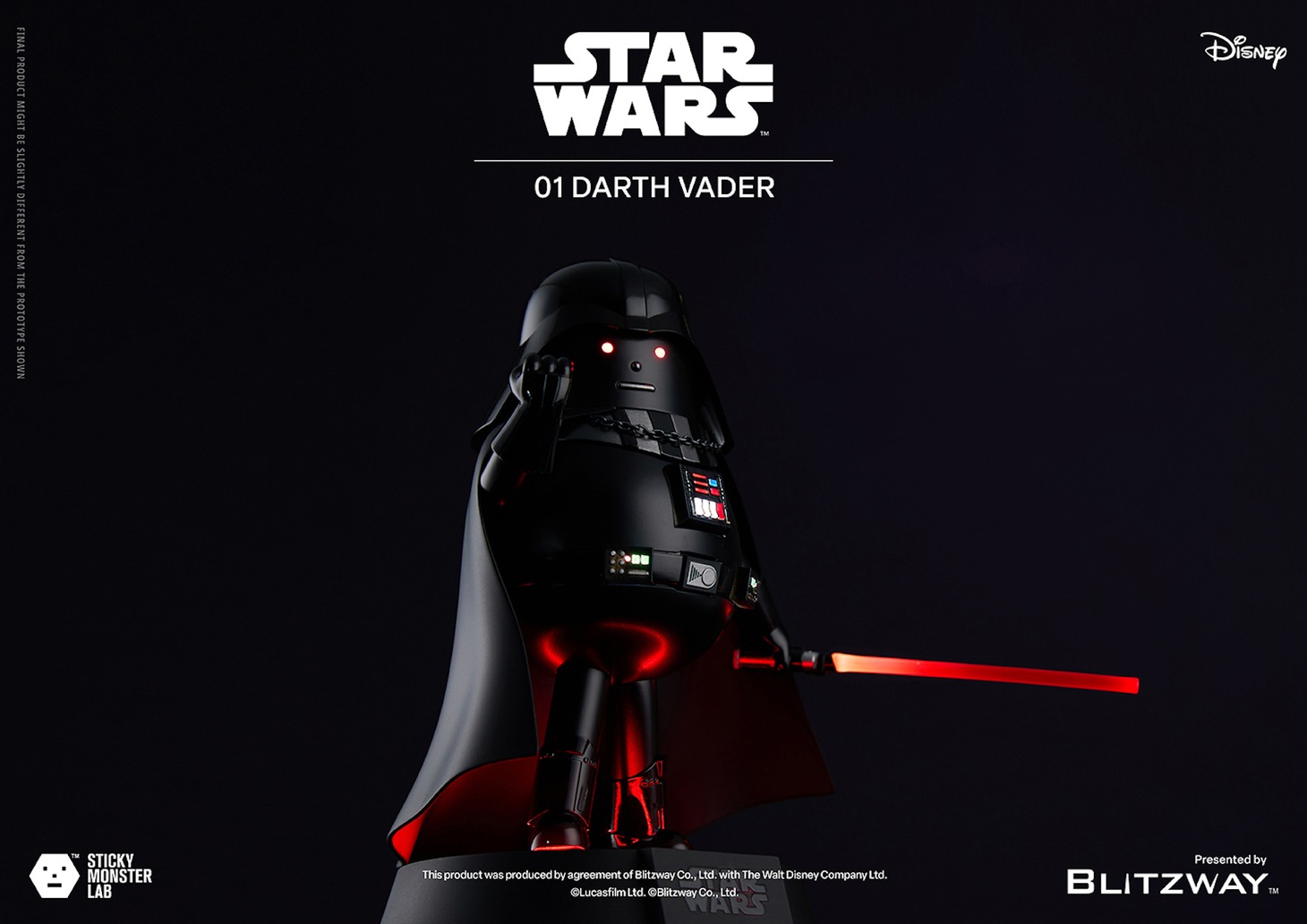 SML STAR WARS 01 DARTH VADER（税込1万3200円）