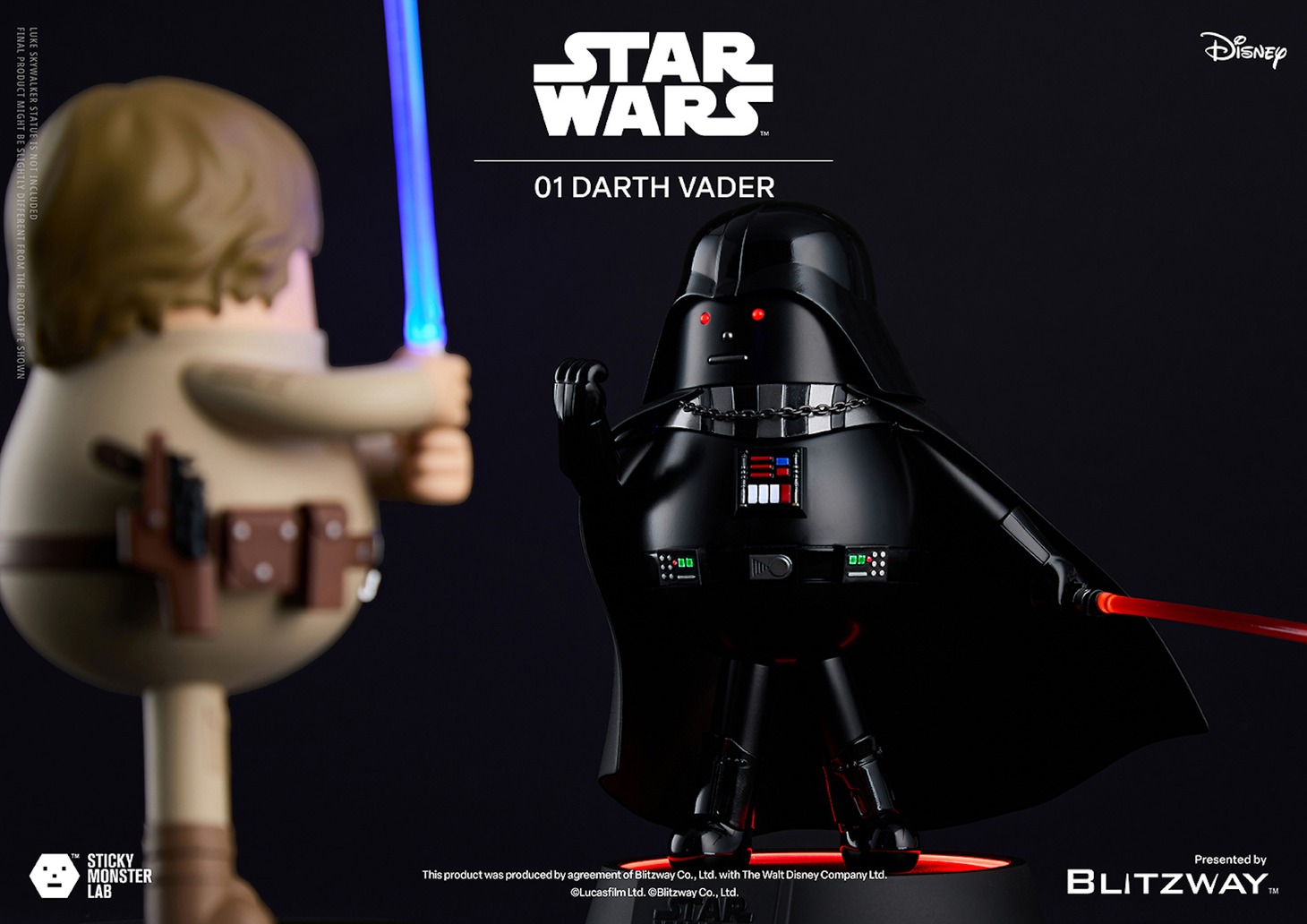 SML STAR WARS 01 DARTH VADER（右・税込1万3200円）