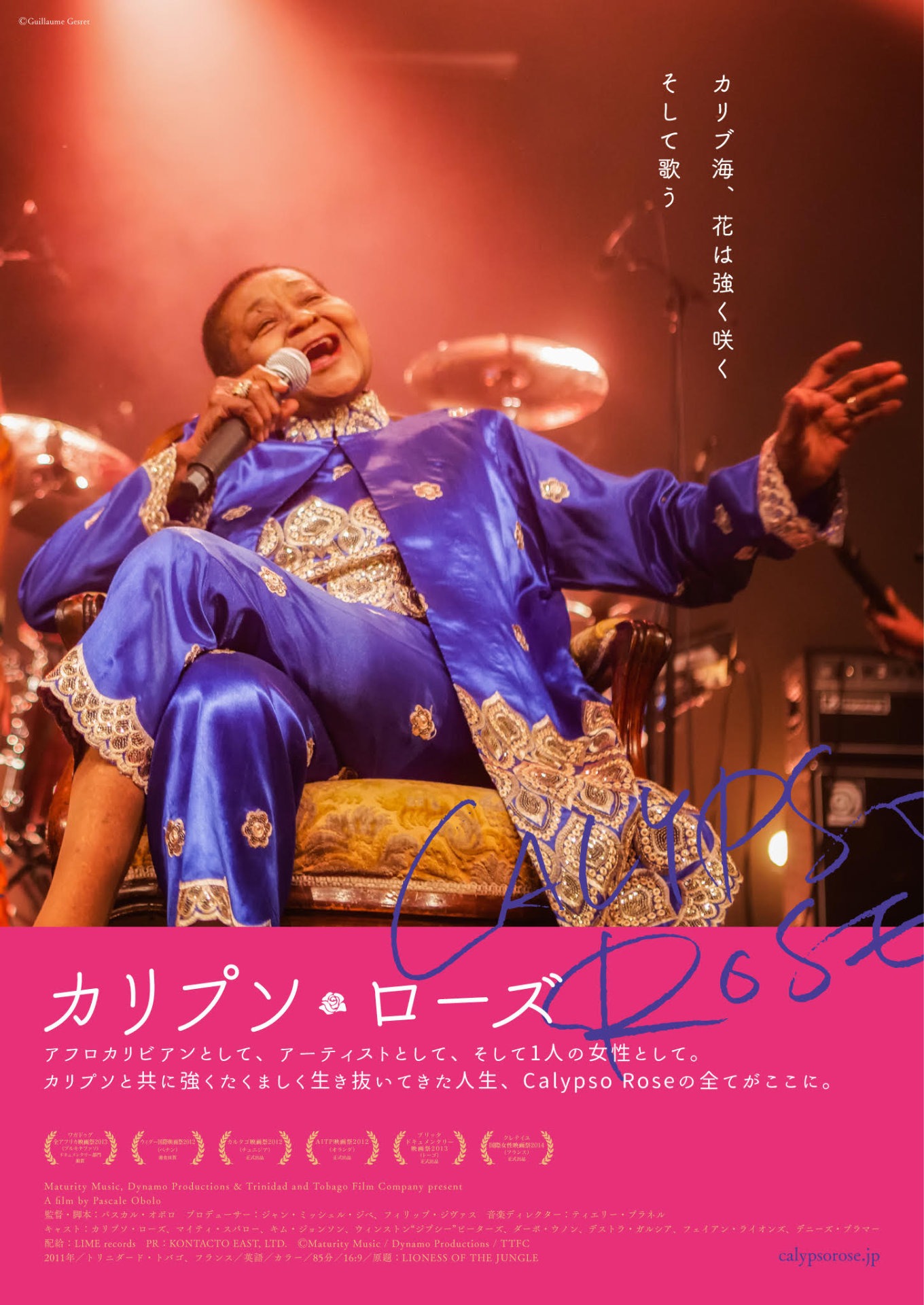 「カリプソ・ローズ」ポスタービジュアル (c)Maturity Productions
