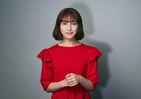 森川奈津実を演じる久保田紗友。