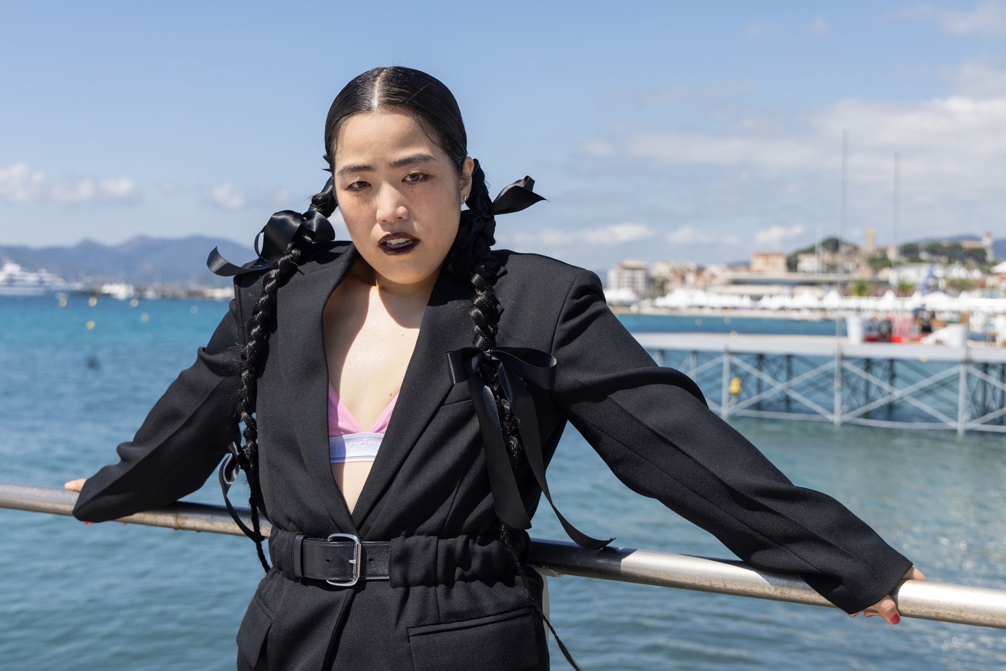 フランス・カンヌで行われたK2 Picturesの記者会見に出席したゆりやんレトリィバァ。(c)Kazuko Wakayama