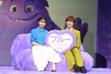 左から稲垣来泉、宮田俊哉。