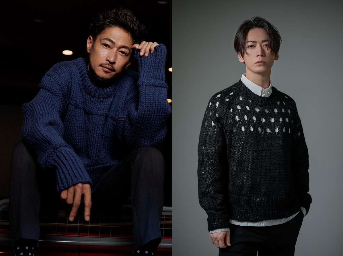 左から窪塚洋介、亀梨和也。