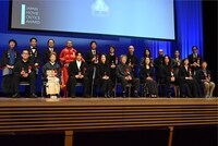 第33回日本映画批評家大賞授賞式の様子。