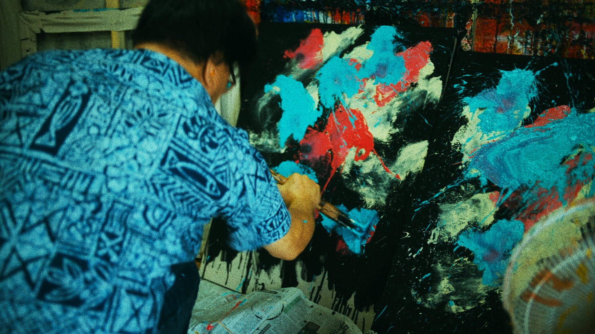 画家・西村一成の創作の様子を捉えたアートドキュメンタリー公開、監督