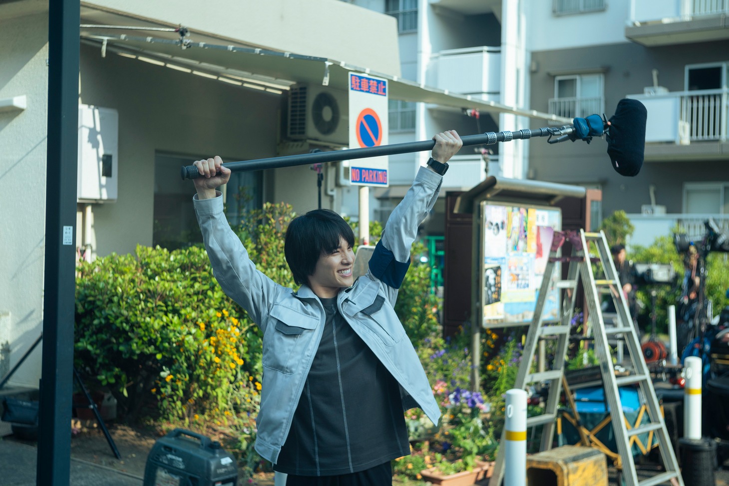 「バジーノイズ」メイキング写真