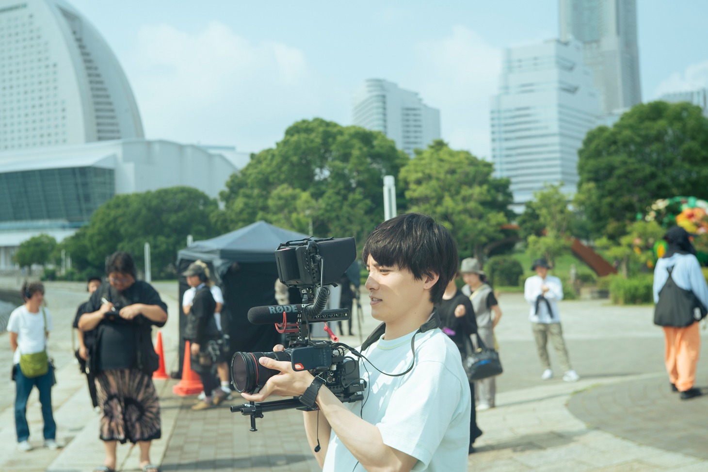 「バジーノイズ」メイキング写真