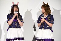 左から福嶋晴菜、藤本侑里。