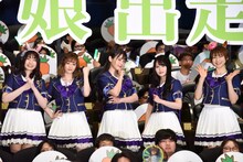 左から福嶋晴菜、藤本侑里、上坂すみれ、小倉唯、徳井青空。