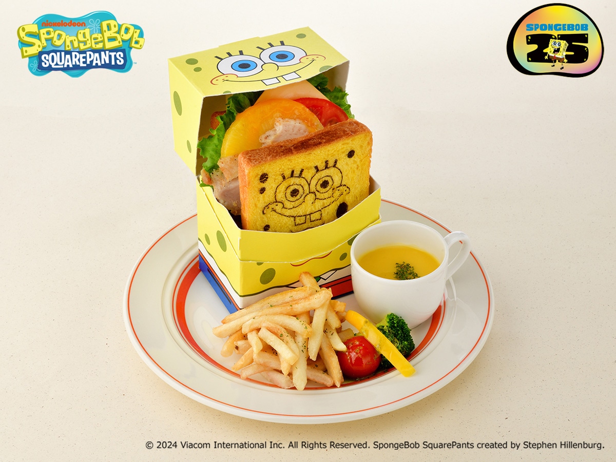 「秘伝？熟成？とびっきり？アレとグリルチキンの秘密のサンドイッチプレート」イメージ（税込1780円 / スーベニアプレート付きは税込2980円）