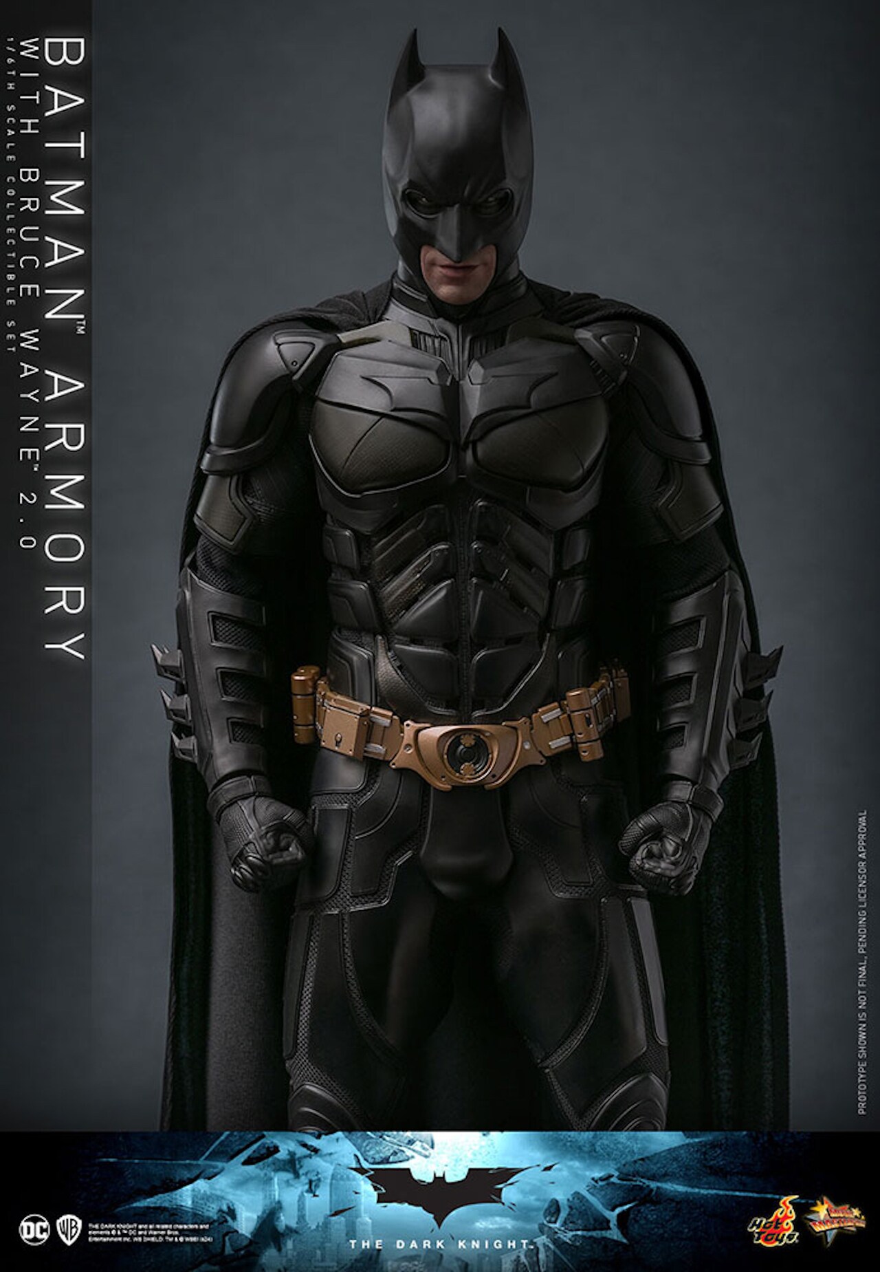 ダークナイト ムービー マスターズ ブルースウェイン バットマン ムービー・マスターピース】「ダークナイト」1/6スケール