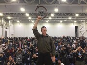 ジョン・アイルズの来日イベントの様子。（提供：マクラウド）