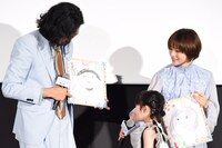 「ミッシング」公開御礼舞台挨拶の様子。