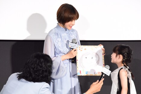 「ミッシング」公開御礼舞台挨拶の様子。