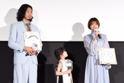 「ミッシング」公開御礼舞台挨拶の様子。