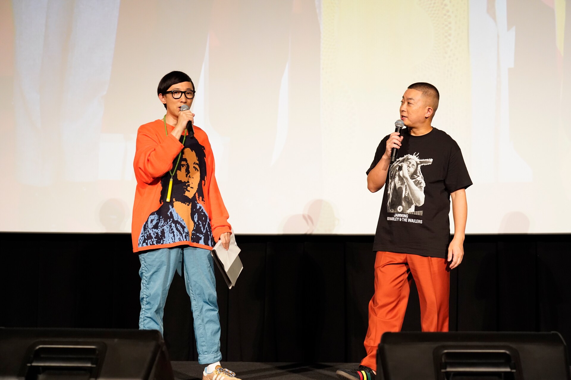 チョコプラ松尾ら「ボブ・マーリー：ONE LOVE」応援上映に登場、“強力