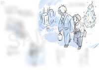 「キャラクターデザイン：谷田部透湖描き下ろし蛇腹冊子～哭倉村夜話イメージボード集～」より抜粋。