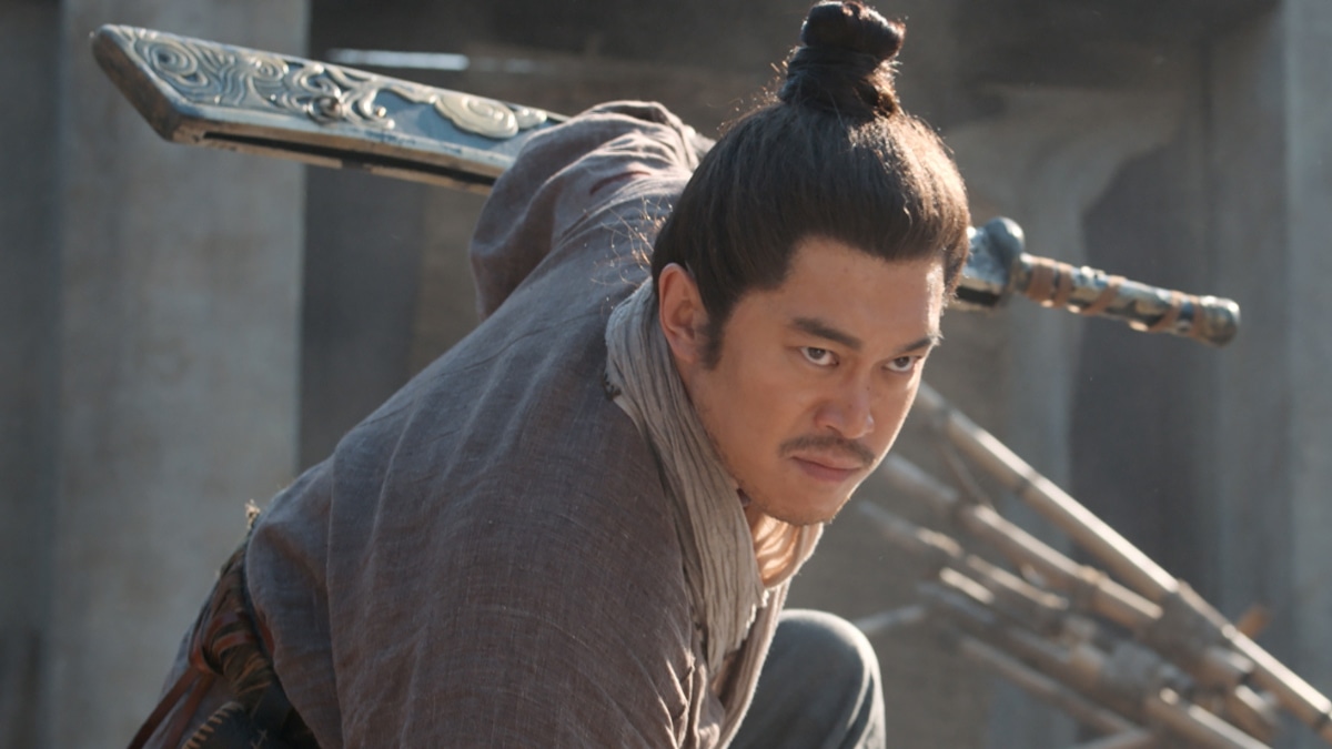 中国ドラマ「ユン・シャン伝 ～江湖 復讐の嵐～」より、リウ・グァンリン（劉冠麟）演じる金十両。