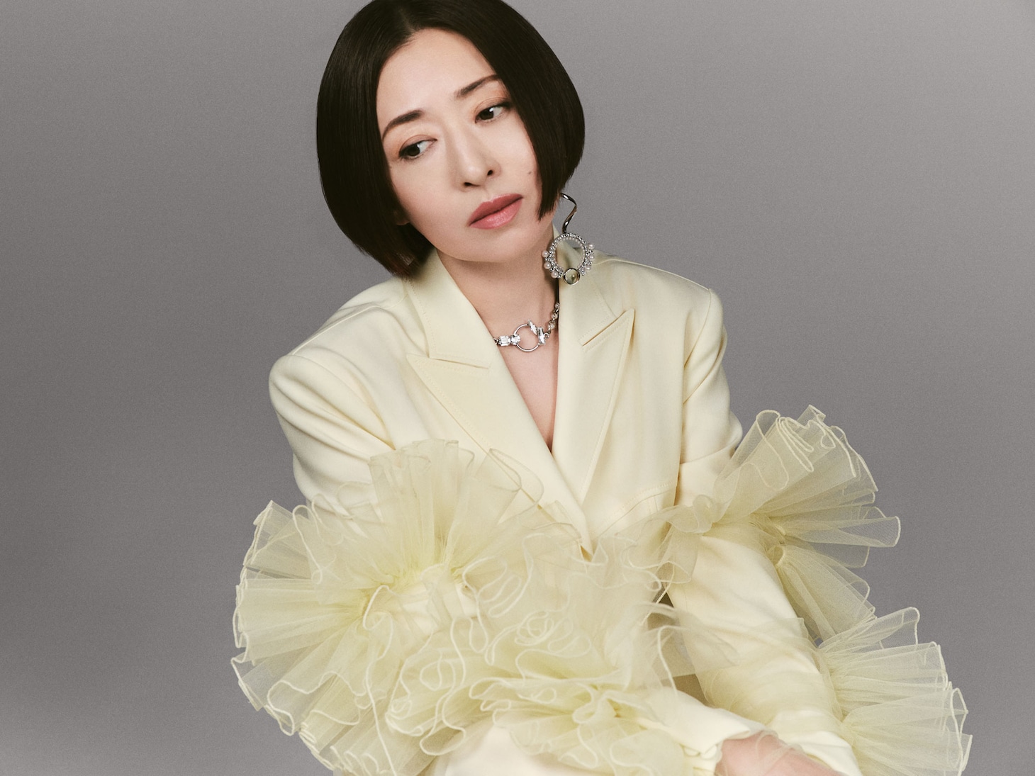 「マル秘の密子さん」に出演する松雪泰子。